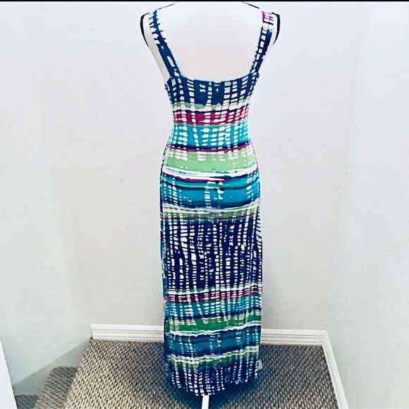 ❌SOLD❌ New Directions Petite Multi Colored Maxi Dress - Picture 7 of 11